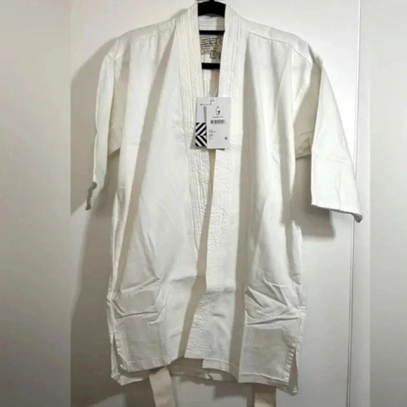 Free People x Sandrine & Rose White Kimono M - Picture 4 of 4